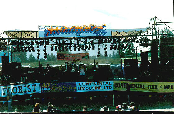 The BBBB at Nastalgiafest 1987. What a riot . . . .